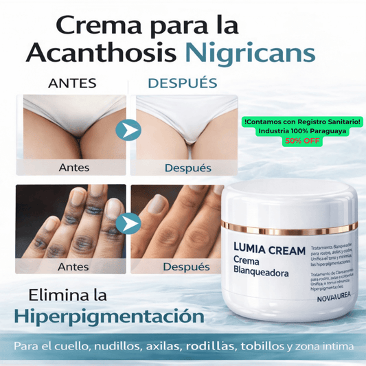 LUMIA CREAM - Crema Blanqueador de Zona Intima, Axilas, Rodillas, Codos y otras zonas