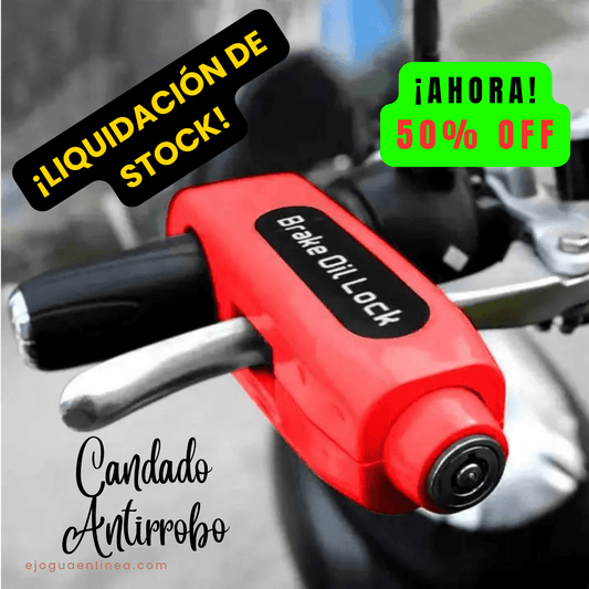 Brake Oil Lock Candado Antirrobo para Motos y Bicicletas